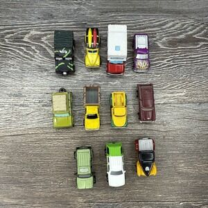 Micro Machines Vintage 1990's LGTI Hot Wheels SUV Trucks Camper Bundle Lot Of 11